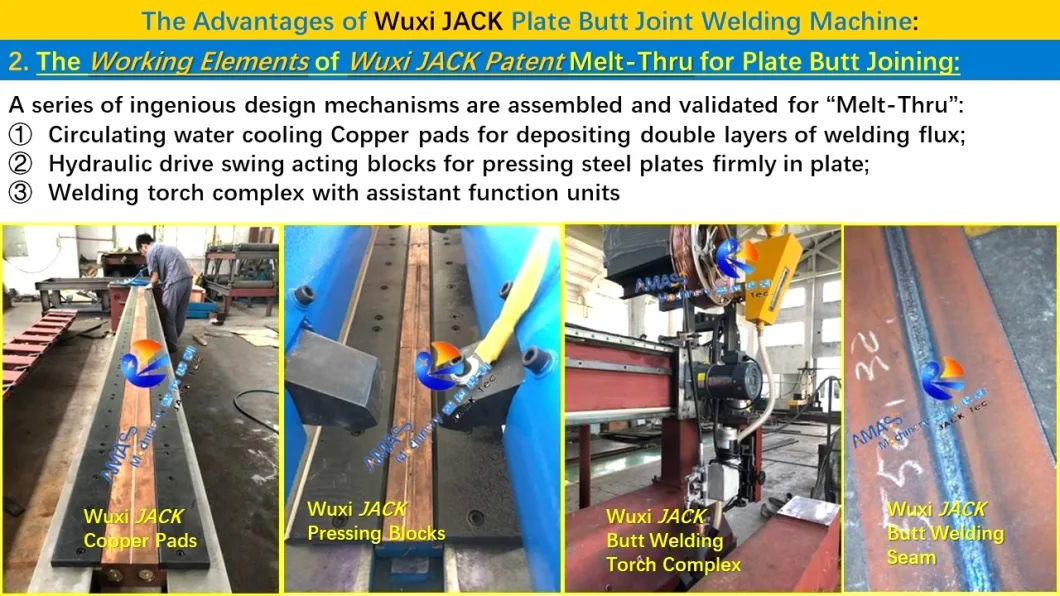 MP25(2.5m) General Purpose Hydraulic Motorized Beveling Joining Multi-function Flat Welder Plate Butt Joint Welding Machine