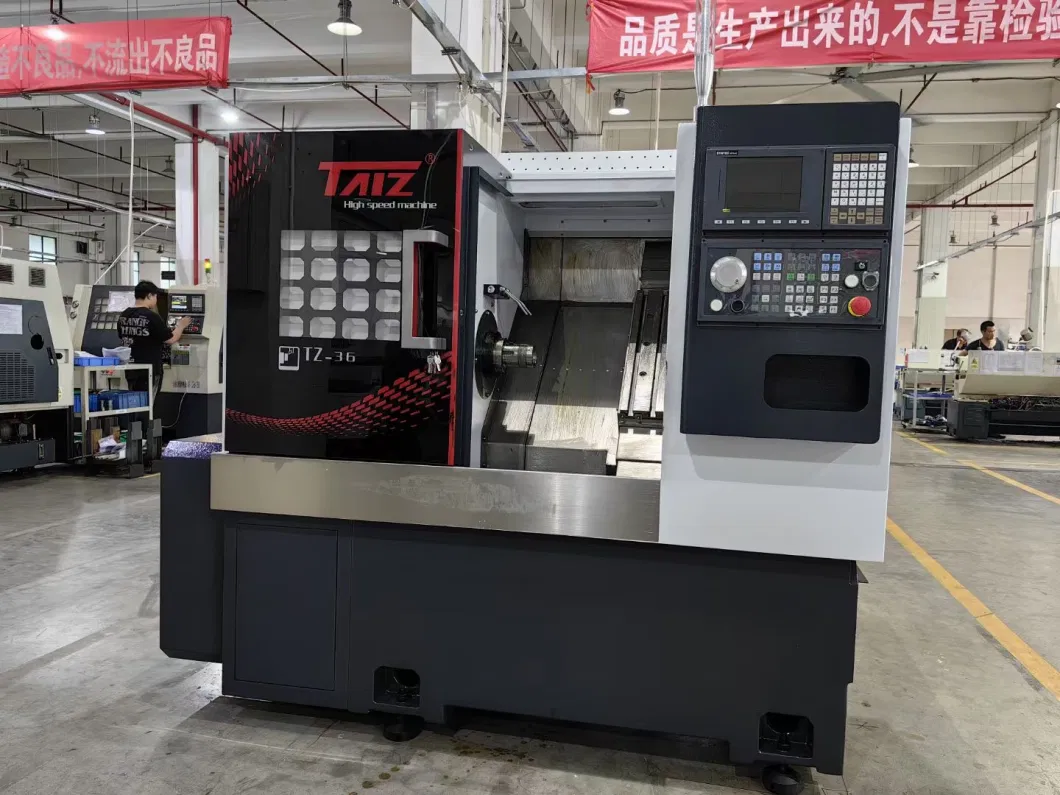 Tz-Cx5075 Circular Metal Parts CNC Lathe Machine Taiwan CNC Turning Machine Center