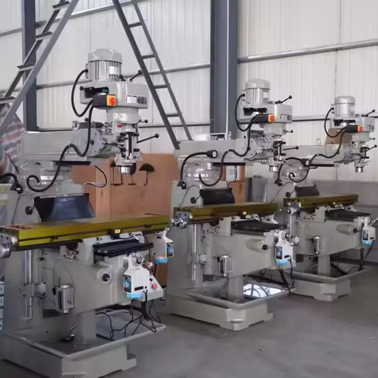 Универсальный револьверный фрезерный станок X6325 Фрезерный станок коленного типа с переменной скоростью